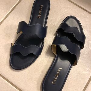 Talbots Scalloped Sandals